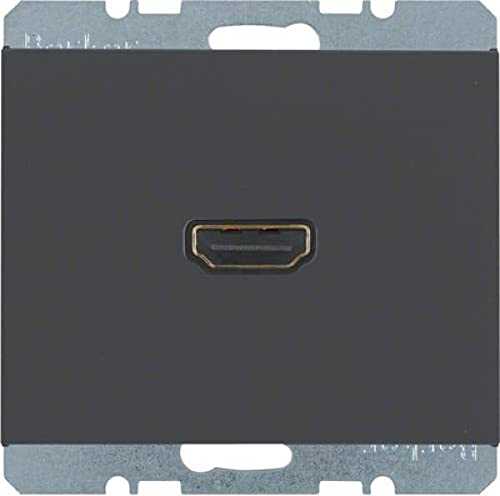 Berker 3315437006 High Definition Steckdose mit 90°-Steckanschluss K.1 anthrazit, matt Mesch Shop Berker 3315437006 High Definition Steckdose mit 90°-Steckanschluss K.1 anthrazit, matt Mesch Shop